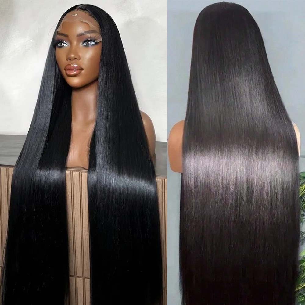 Fas Hair Vietnamese SDD Raw Hair Double Drawn Bone Straight Glueless 5x5 HD Lace Closure Human Hair Wigs 250 Density