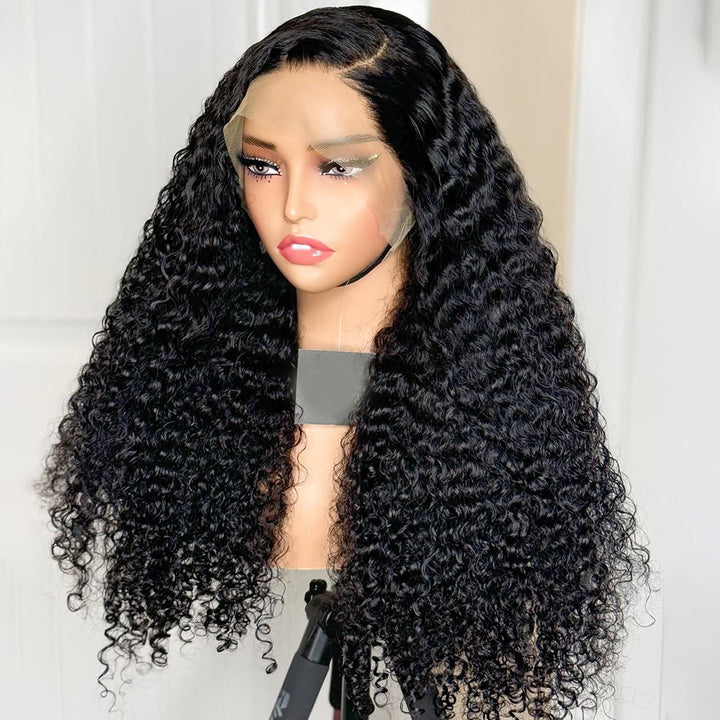 Fas Hair Effortless Pixie Curly Human Hair Wig Luxurious Natural Looking Virgin Curly Hair HD Lace Front Glueless Wig Pre Plucked For Black Women