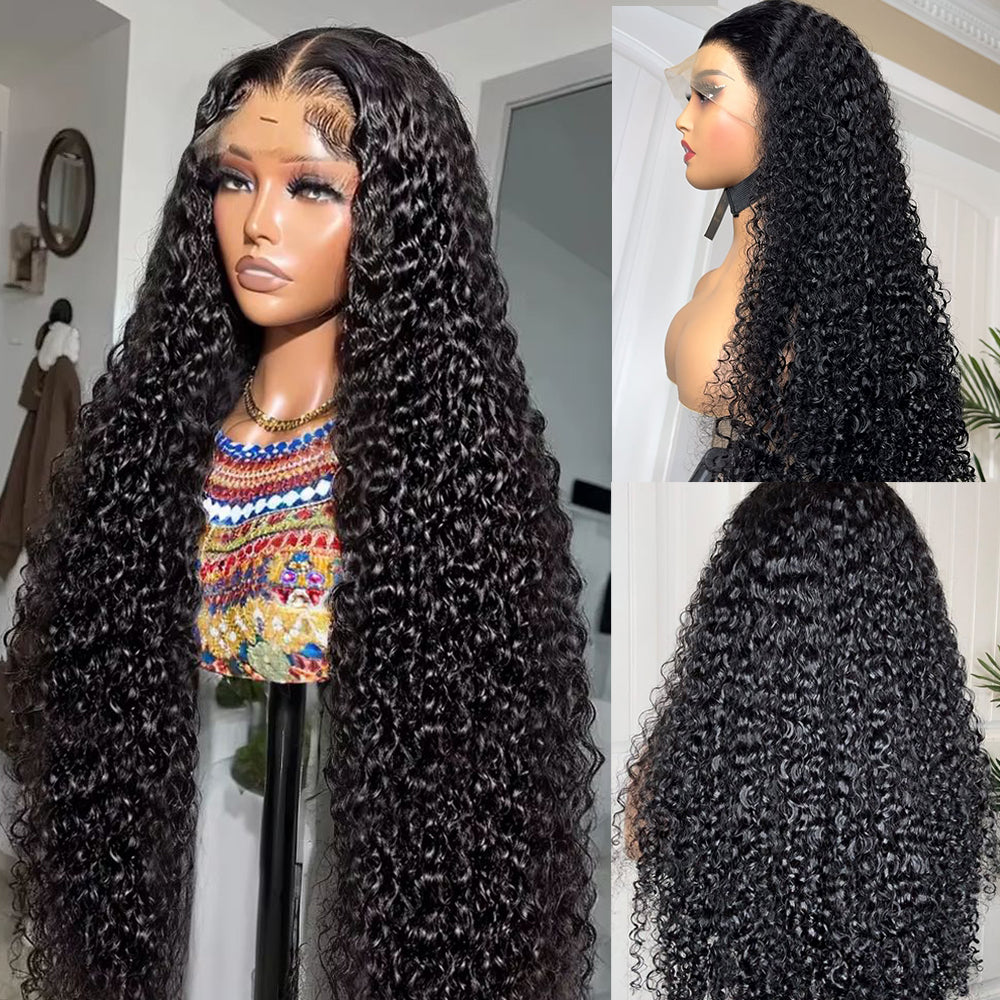 Fas Hair Effortless Pixie Curly Human Hair Wig Luxurious Natural Looking Virgin Curly Hair HD Lace Front Glueless Wig Pre Plucked For Black Women