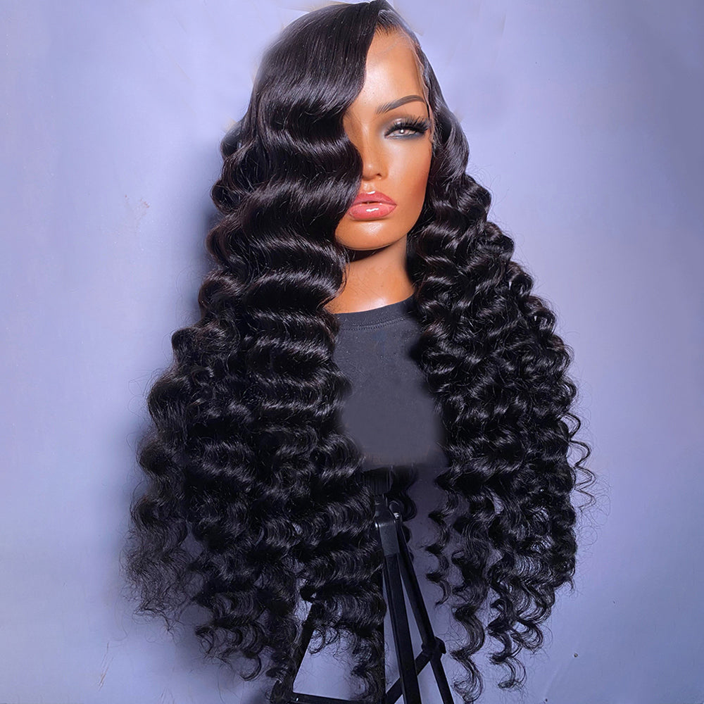 Natural Black Wig